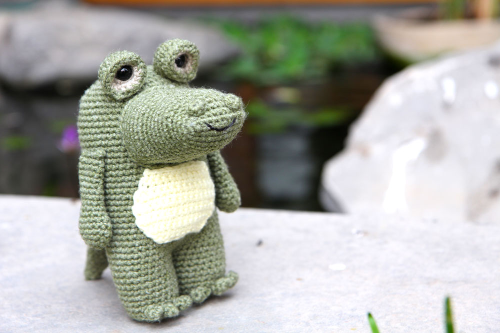 crochet crocodile