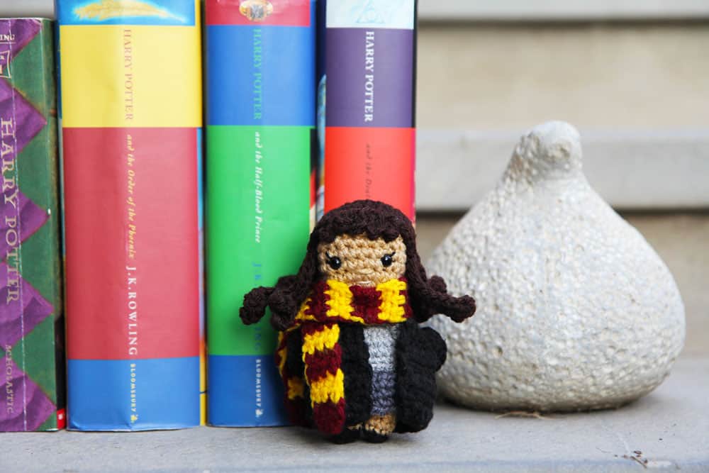 Hermione Granger crochet doll